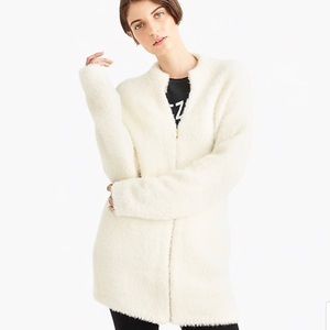 NWT J. Crew Point Sur Fuzzy Cardigan Jacket